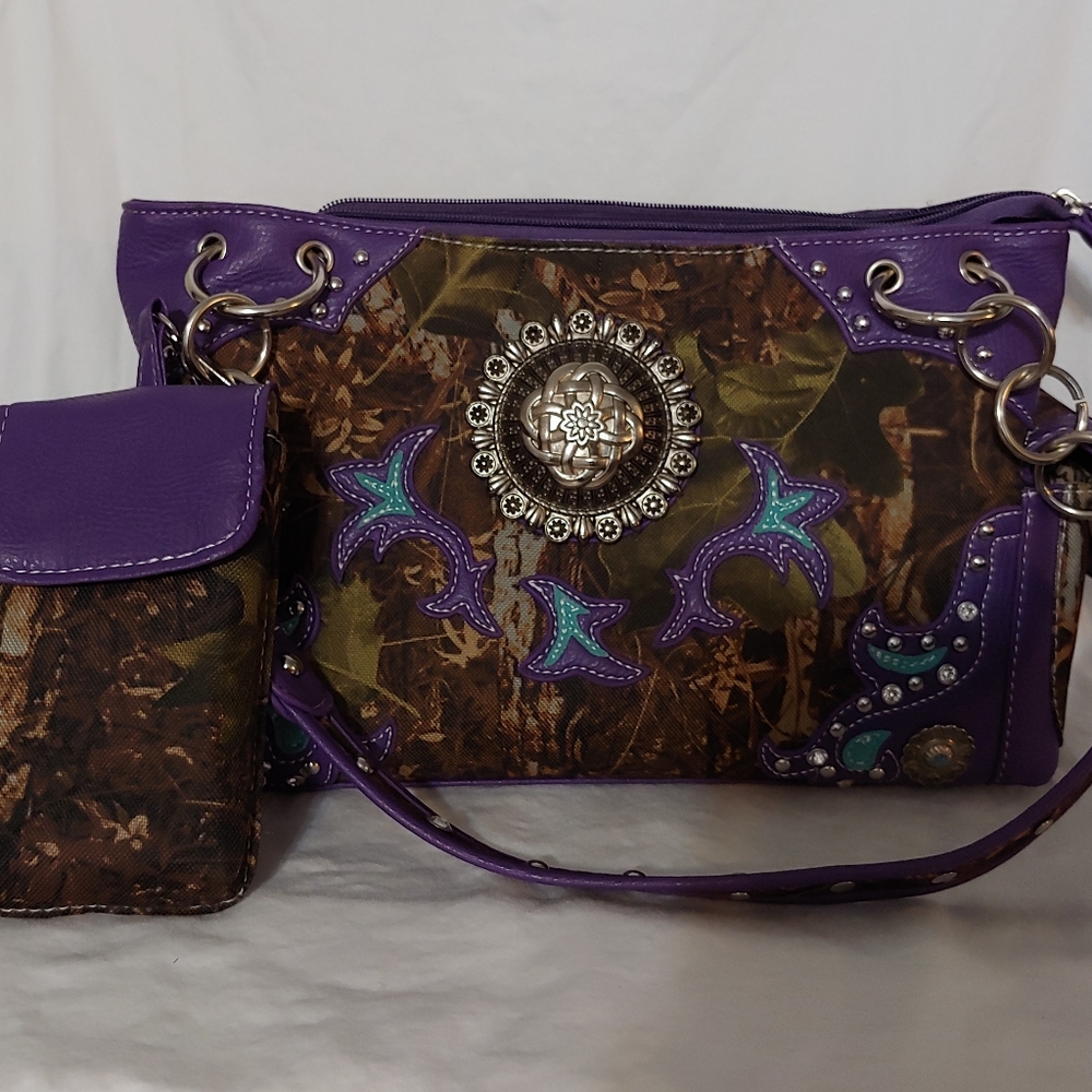 Western concealed weapon purse